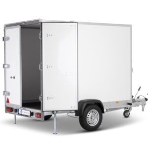 STPK O2 13-30-15.1.P18.2 Flügeltüren, P-Box gebremst, Plywood mit 1 x Flügeltüren und 2 x Abstellstütze